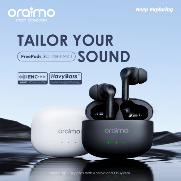 Oraimo Wireless Earbuds - Image 7