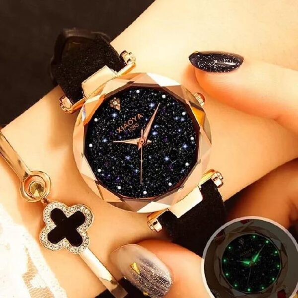 Ladies Luminious Fashion Starr Sky watches