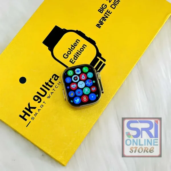 HK9 Ultra Gold Edition Smart Watch - Image 2