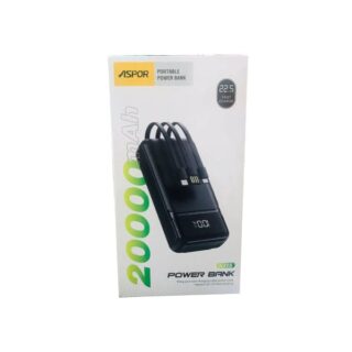 Aspor A316 20000mAh 22.5W Portable Power Bank