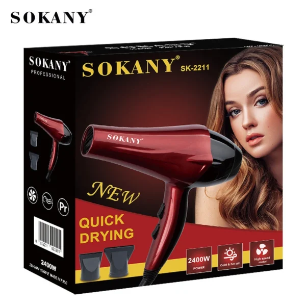 Sokany Hair Dryer SK-2211 - Image 7