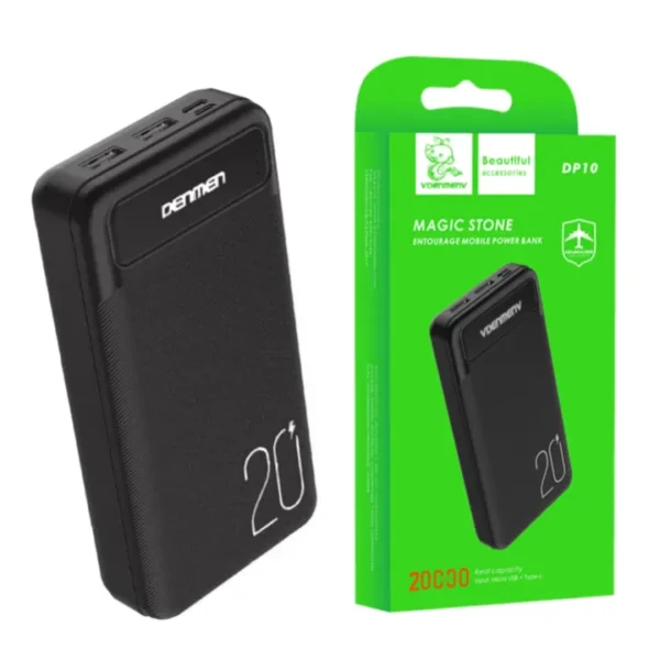 DP-10 VDENMENV 20000mAh Power Bank – High-Capacity and Portable Charging Solution - Image 2